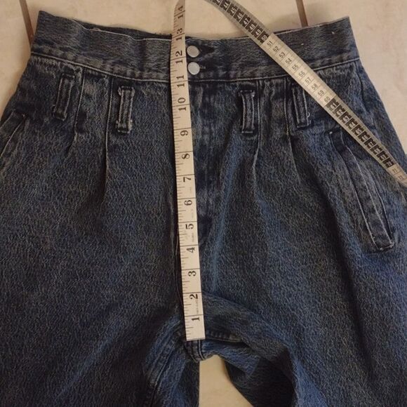 Brittania Vintage mom jean 80s high waist no back pockets - Picture 6 of 16